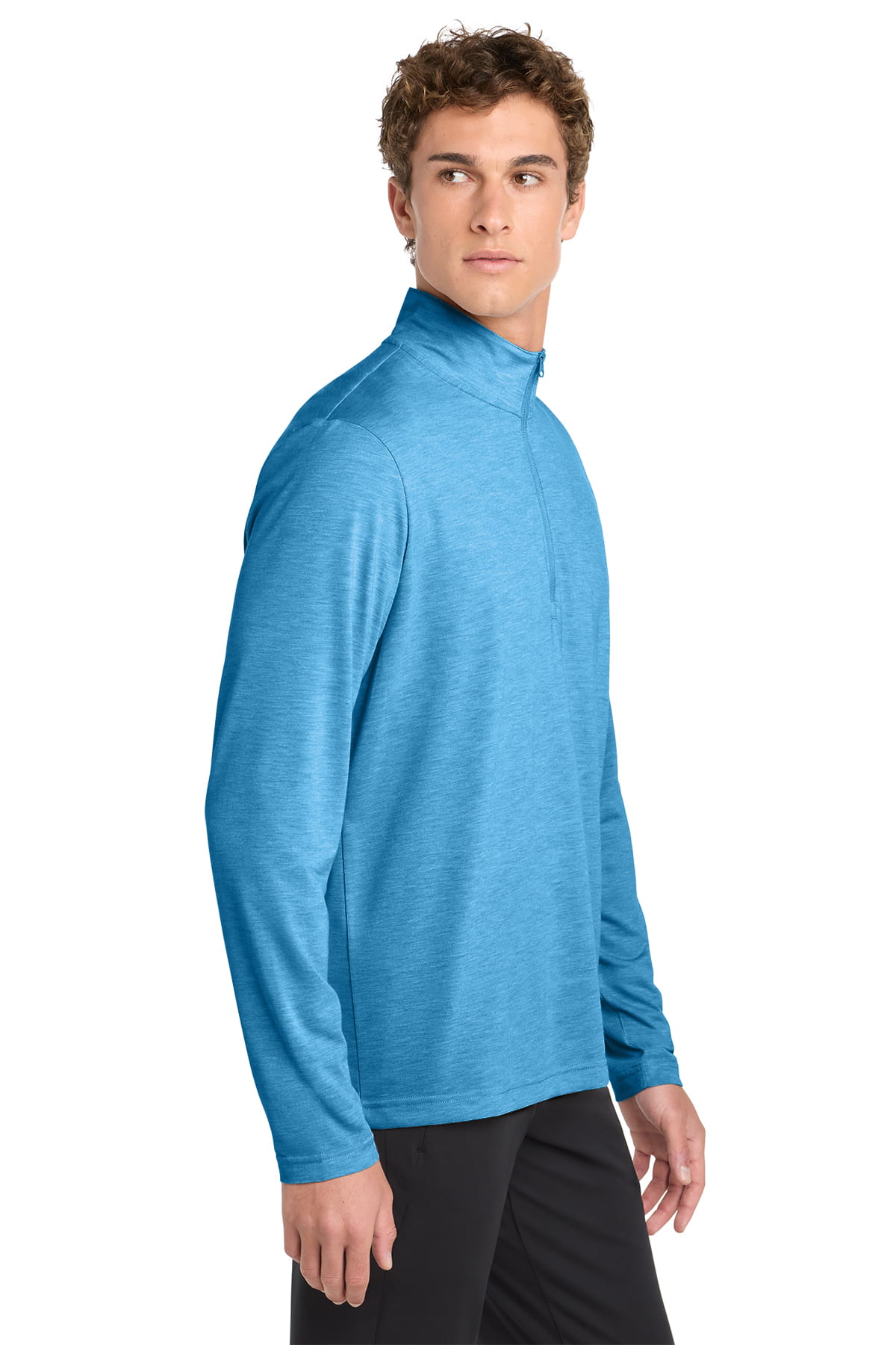Premium Tri-Blend 1/4 Zip Pullover - Image 3